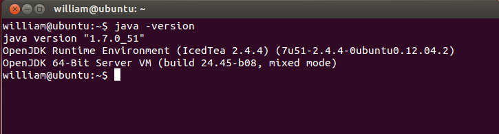 Check Java version in linux