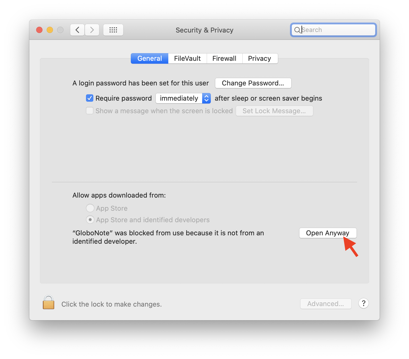 Mac OS Security & Privacy Settings